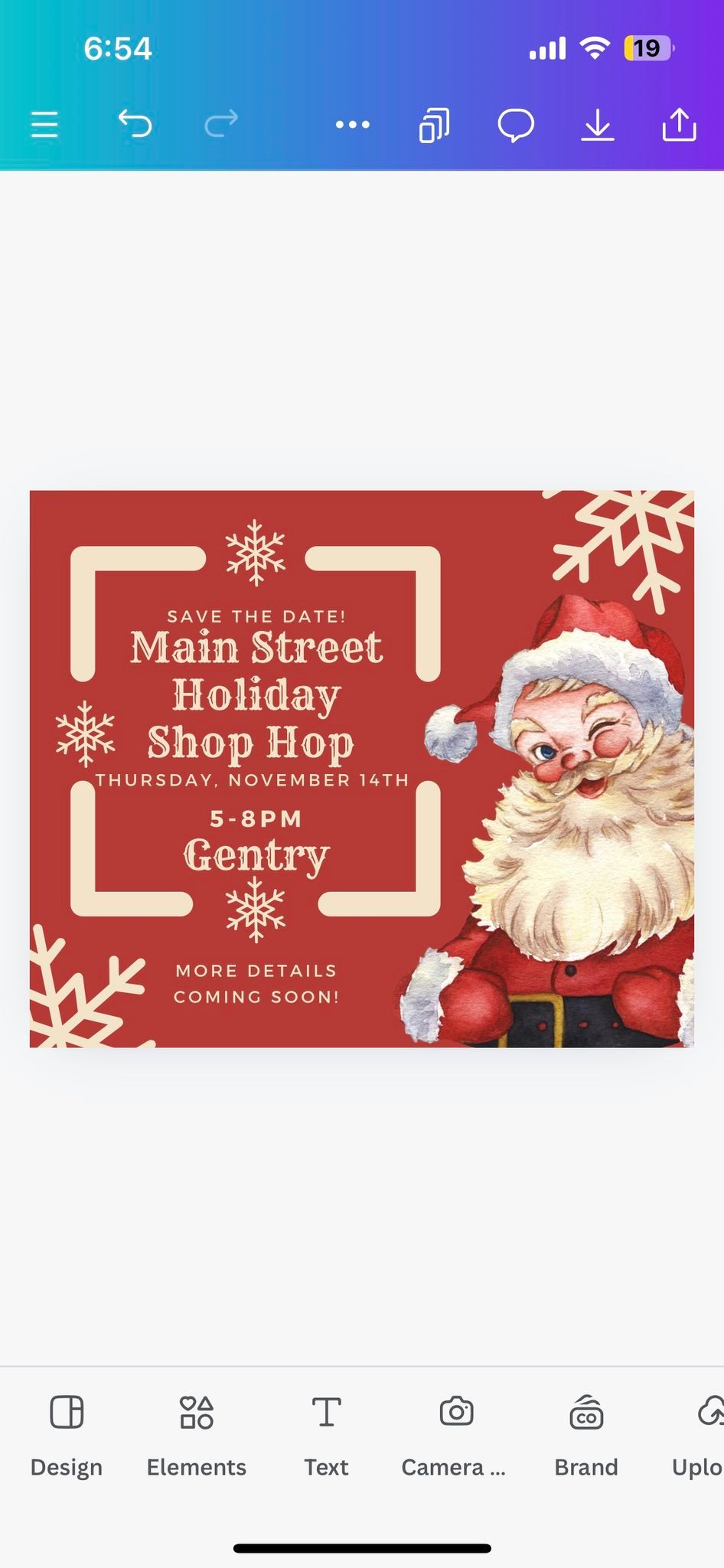 Main Street Holiday Shop Hop