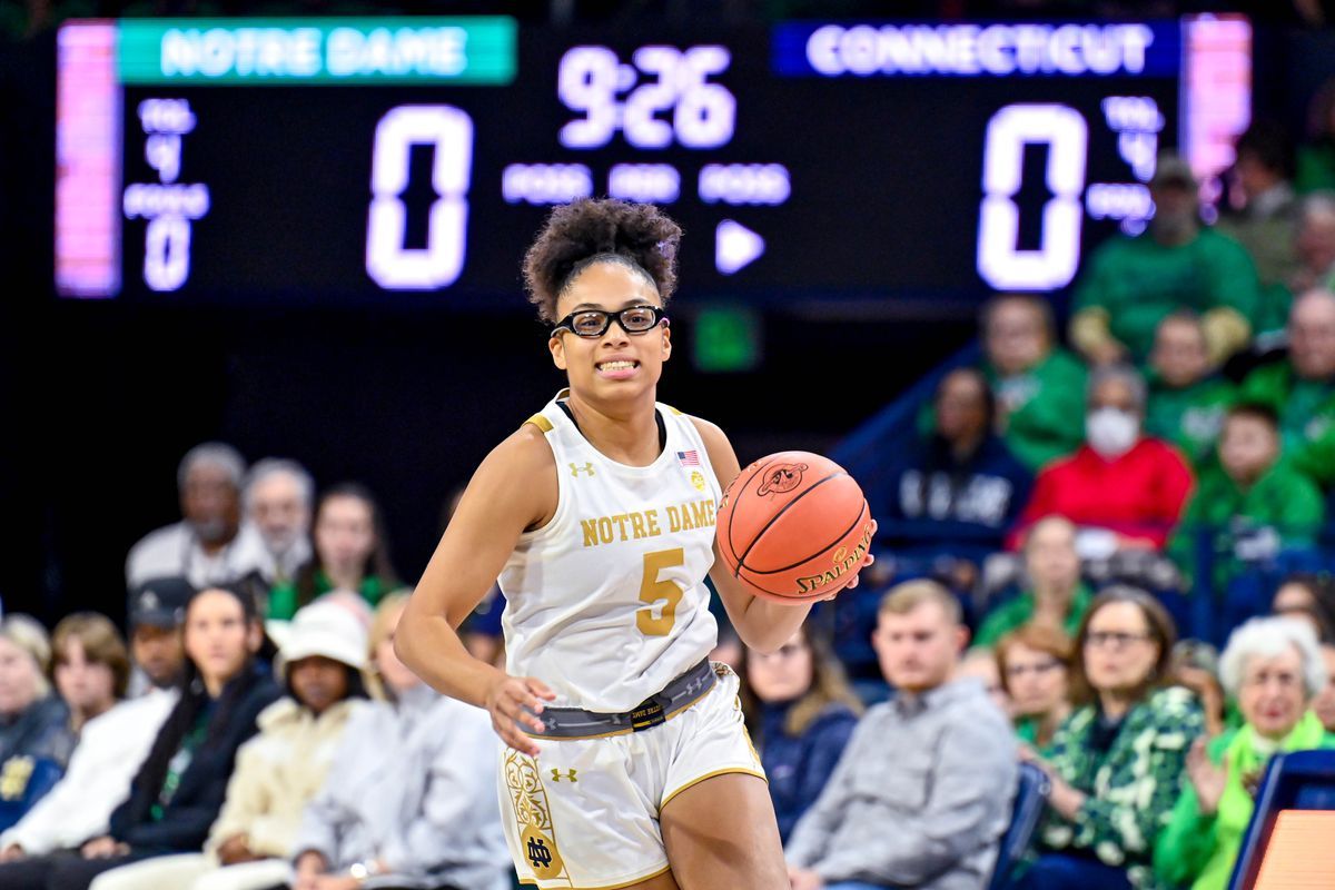 UConn Huskies at Notre Dame Fighting Irish Womens Basketball