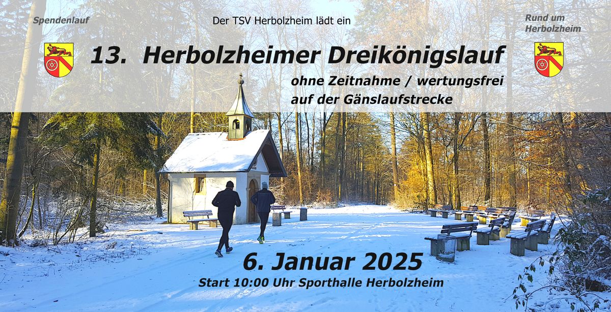 13. Dreik\u00f6nigslauf Herbolzheim (wertungsfrei)