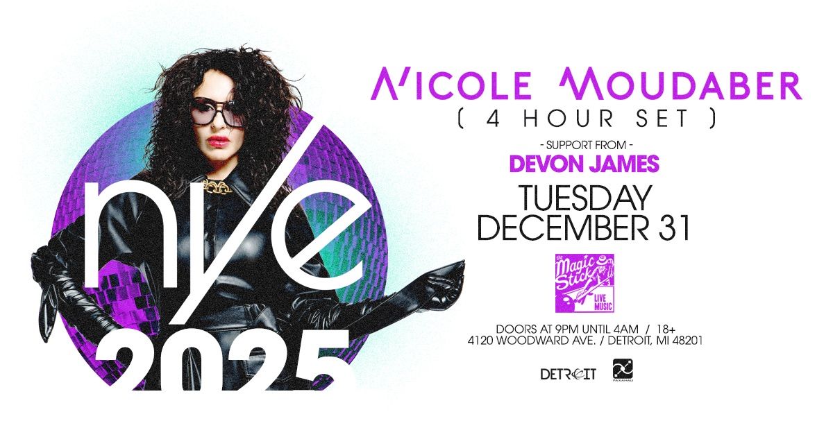 Nicole Moudaber NYE 2025 at Magic Stick