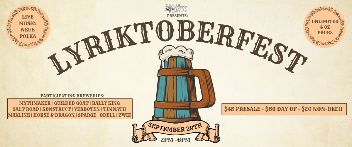 Lyriktoberfest