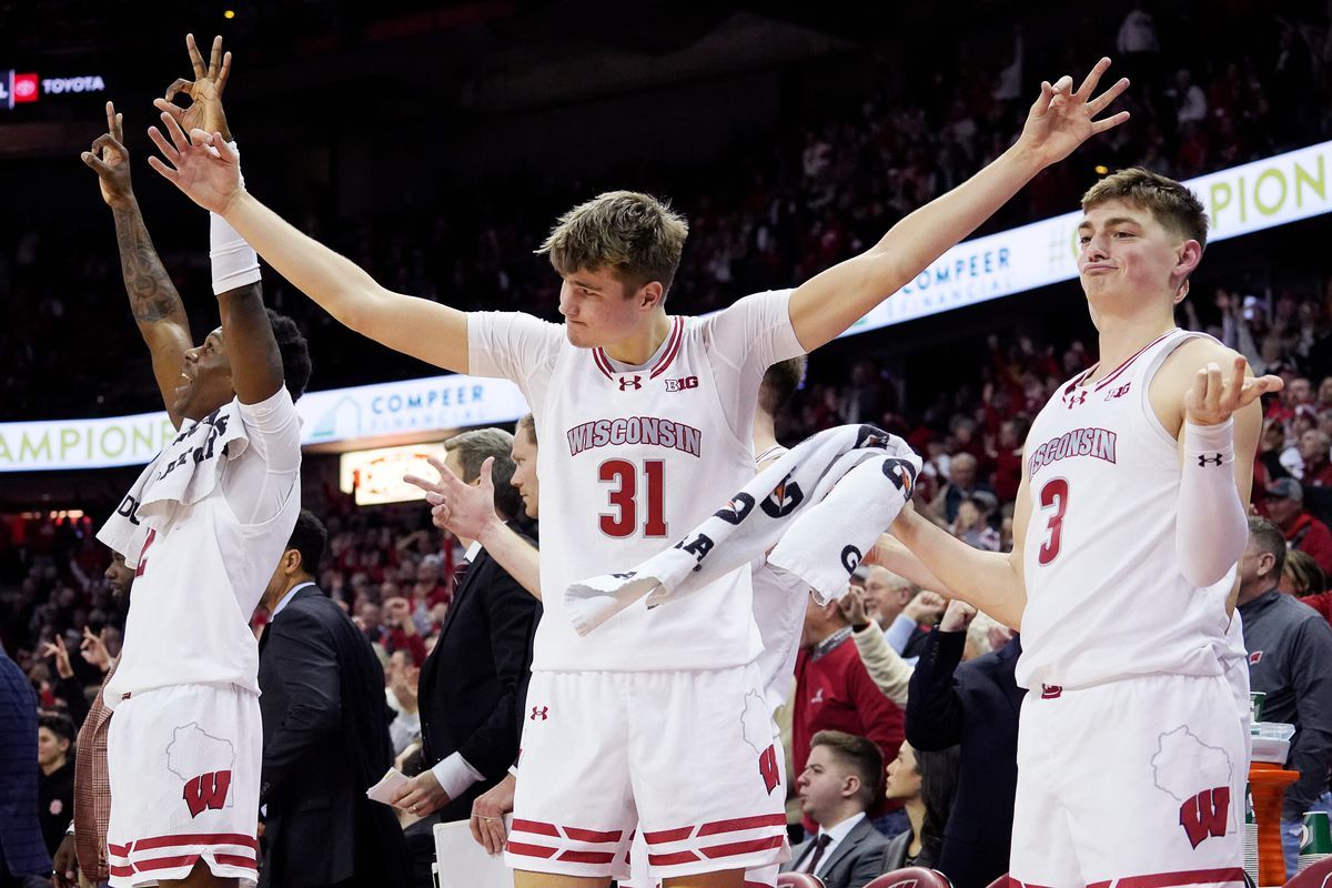 Indiana Hoosiers at Wisconsin Badgers Mens Basketball