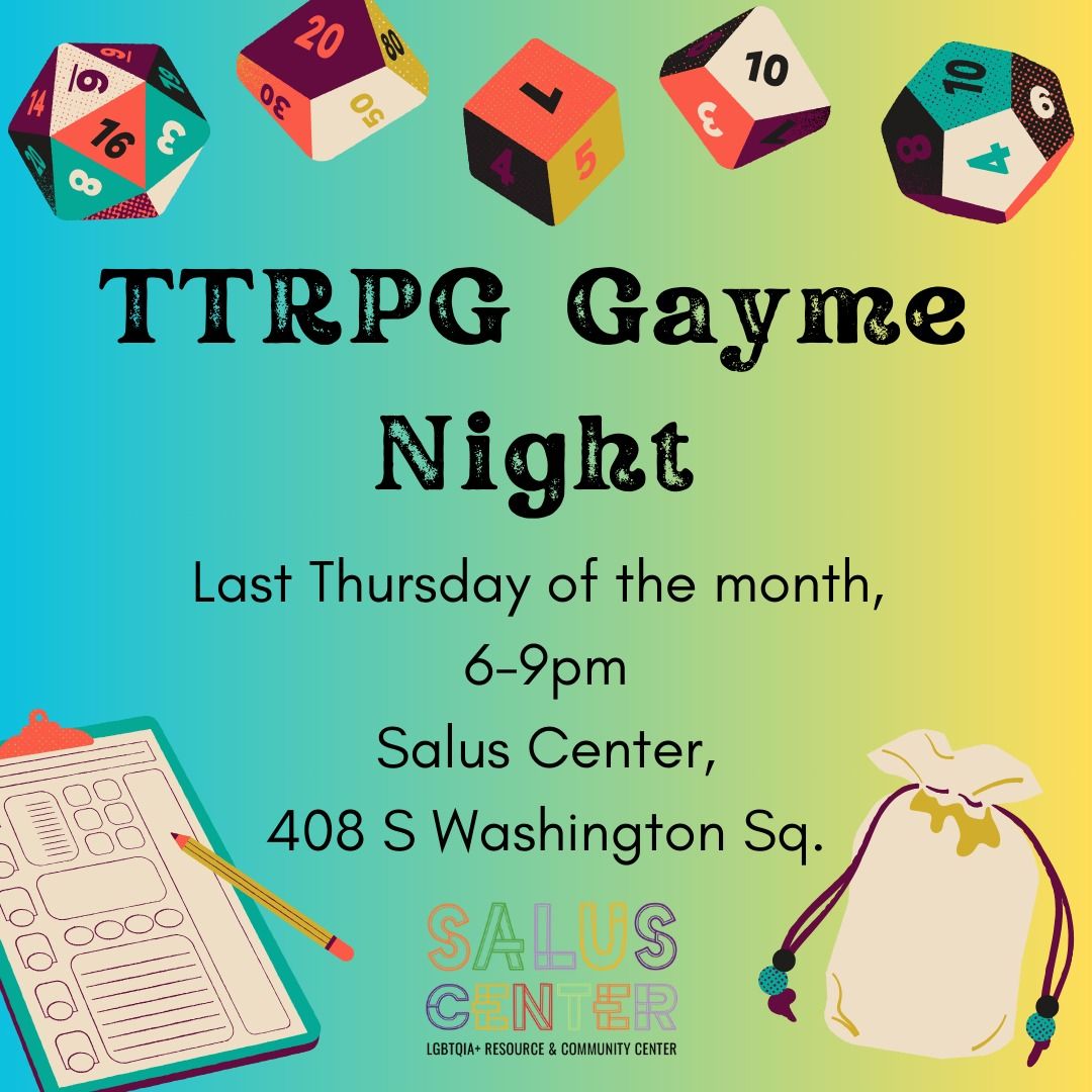 TTRPG Gayme Night