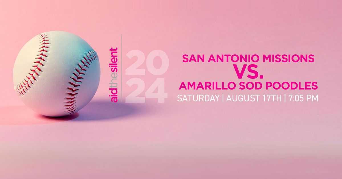 Amarillo Sod Poodles at San Antonio Missions