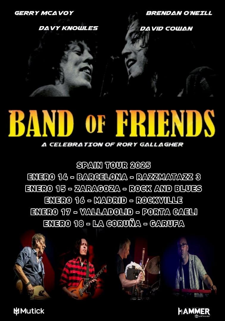 BAND OF FRIENDS (a celebration of RORY GALLAGHER)