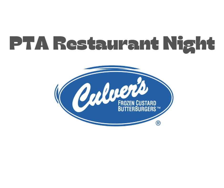 Culver's Restaurant Night