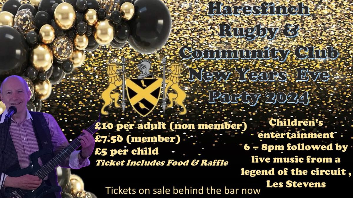 Haresfinch Rugby & Community Club, NYE Party 2024