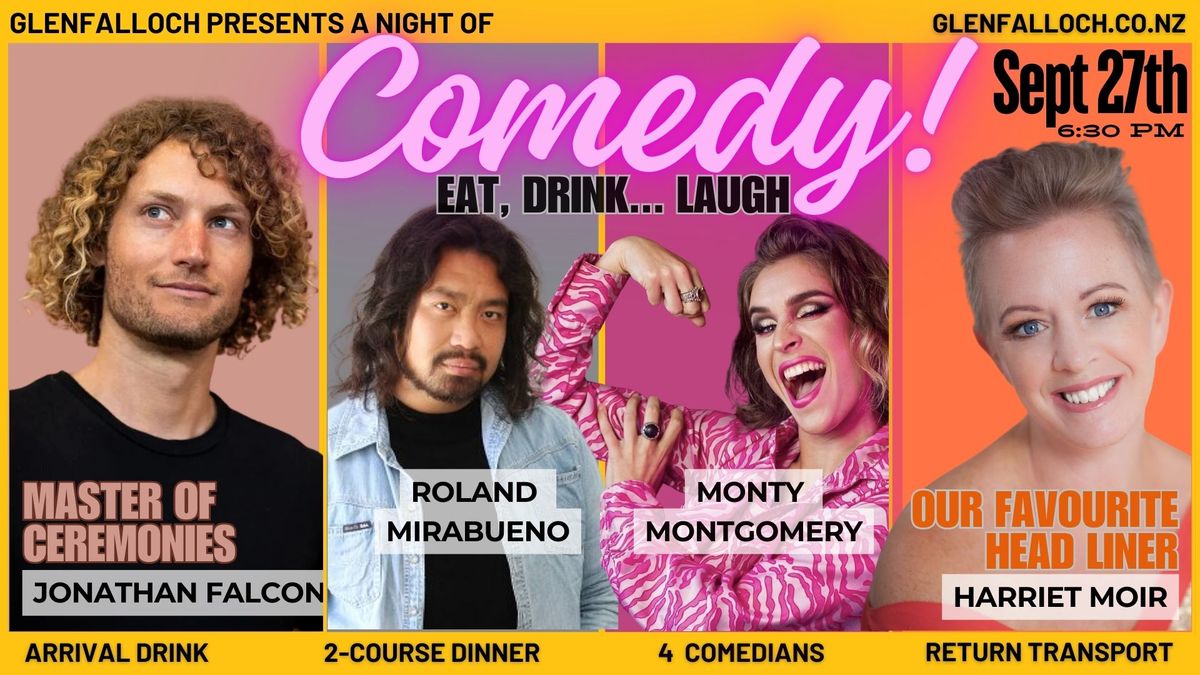 Eat, drink, laugh... COMEDY NIGHT