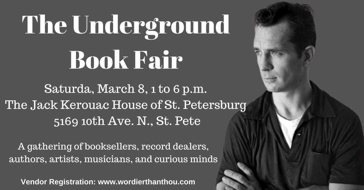 The Underground Book Fair at the Jack Kerouac House