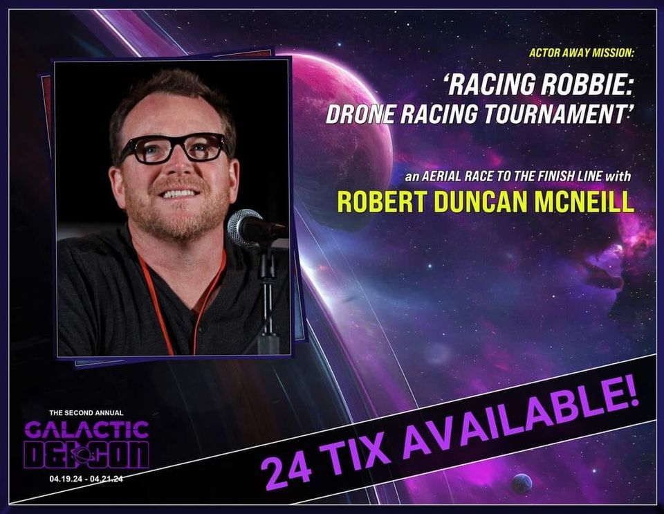 RACING ROBBIE: A DRONE RACING TOURNAMENT with ROBBIE DUNCAN MCNEILL