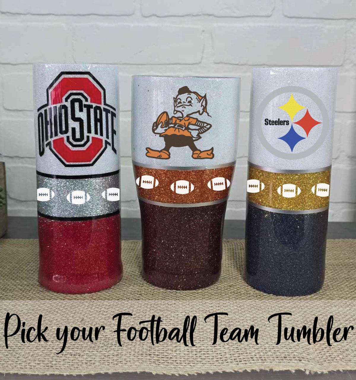 10\/28 Pick your Football Team Tumbler @7PM