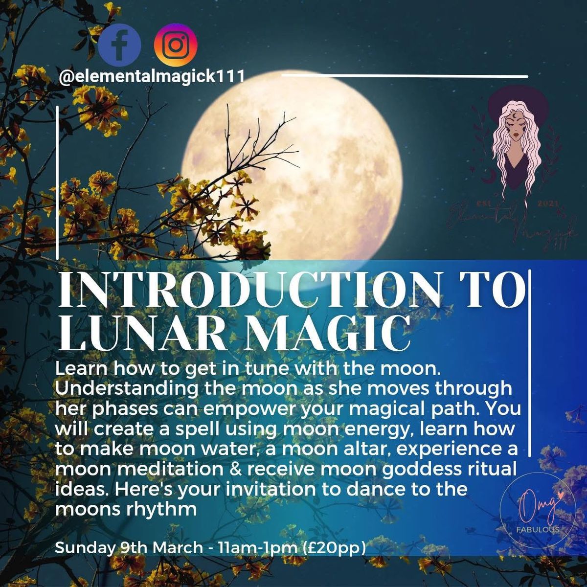 Lunar Magick with Karen, Elemental Magick 111