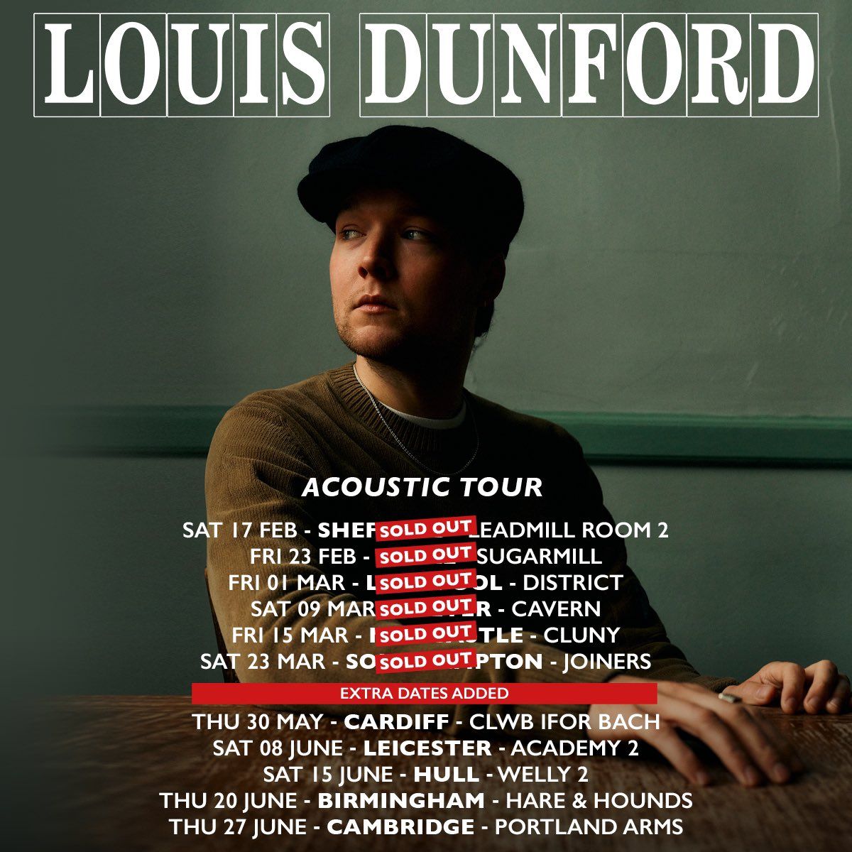 Louis Dunford at O2 Academy - Leeds