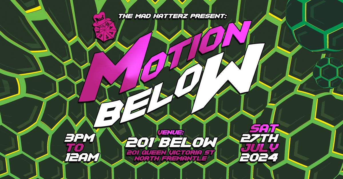 The Mad Hatterz Present: Motion Below #3