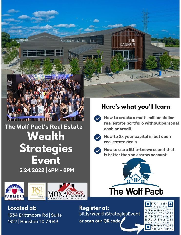 The Wolf Pact Real Estate Wealth Strategies Event