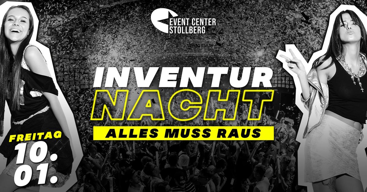 Inventurnacht - Alles muss raus! - 3 Floors - 10.01.