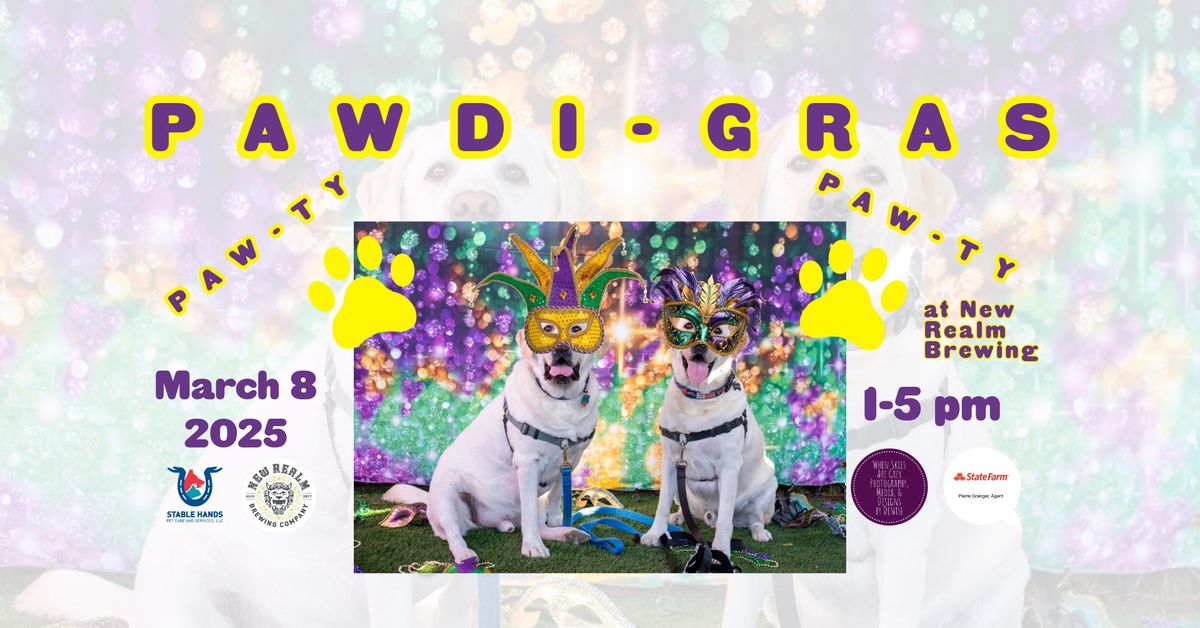  PAWDI GRAS Beads, Brews, & Barks