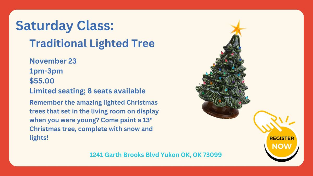 Traditional Lighted Tree