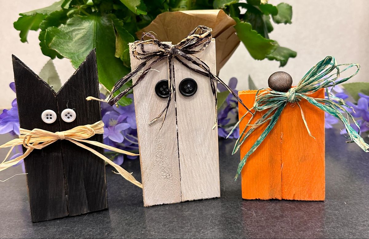  Halloween Family Craft Fun: Set of Three Halloween Decor with Marcia Goehring!r!