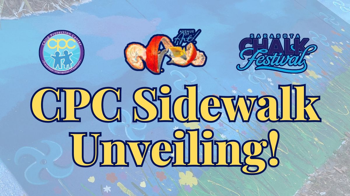 CPC Sidewalk Unveiling