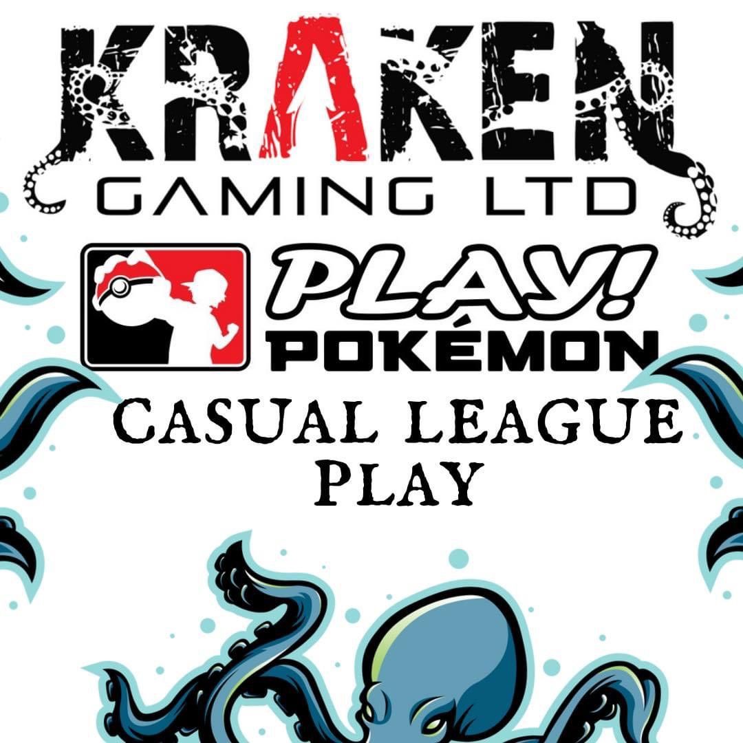 Kraken Saturdays Pok\u00e9mon Casual League Play 29th June 2024