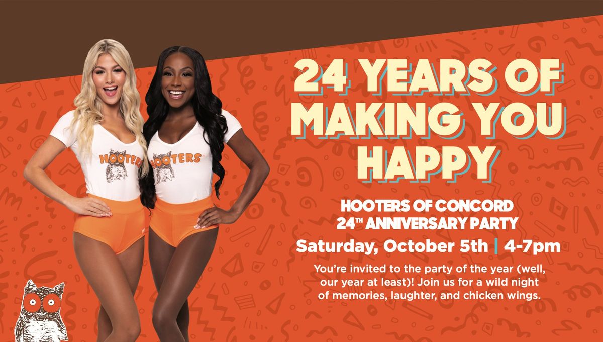 Hooters of Concord 24th Anniversary Party