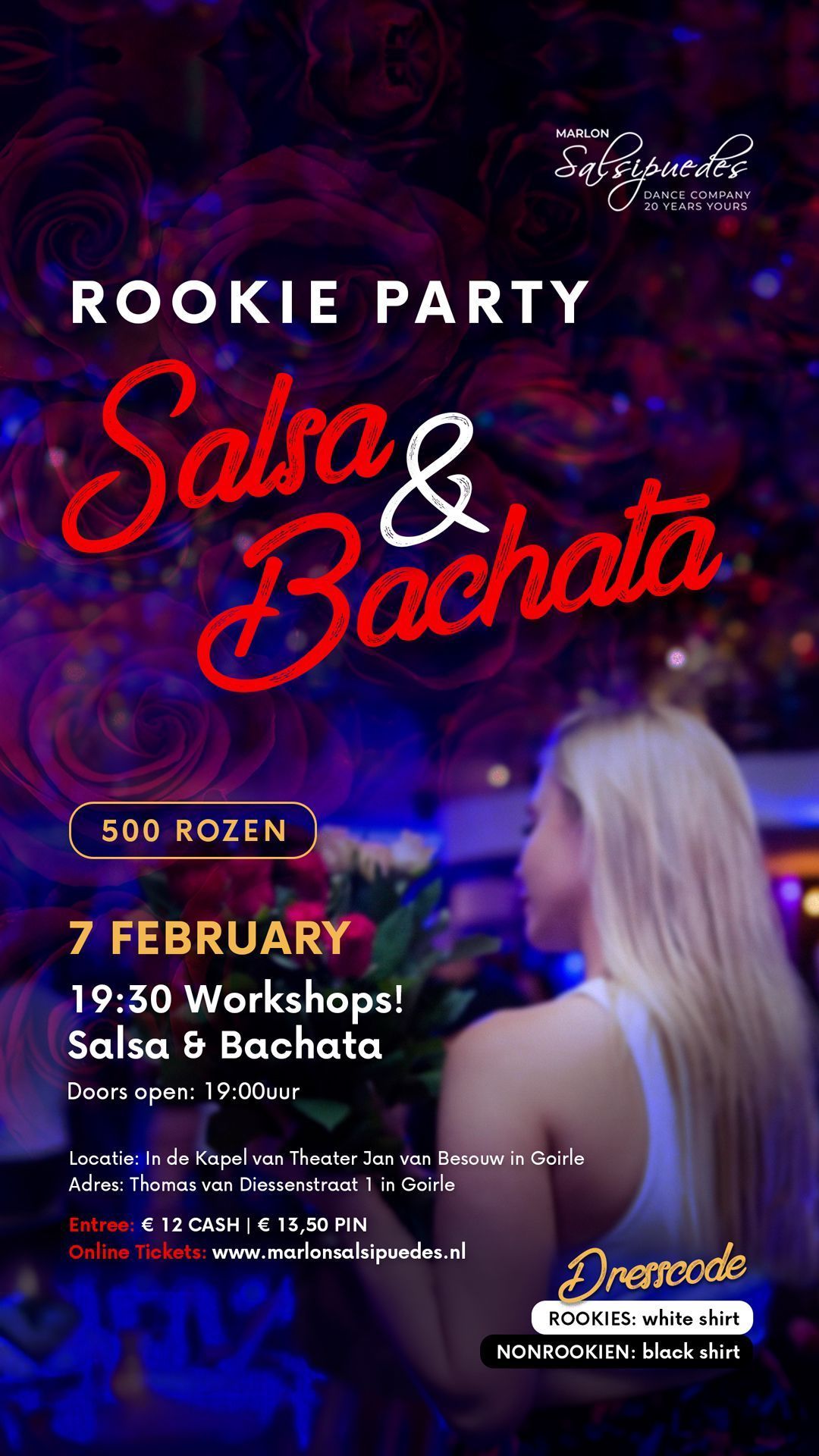 Salsipuedes Rookie Salsa & Bachata Party 7 Feb