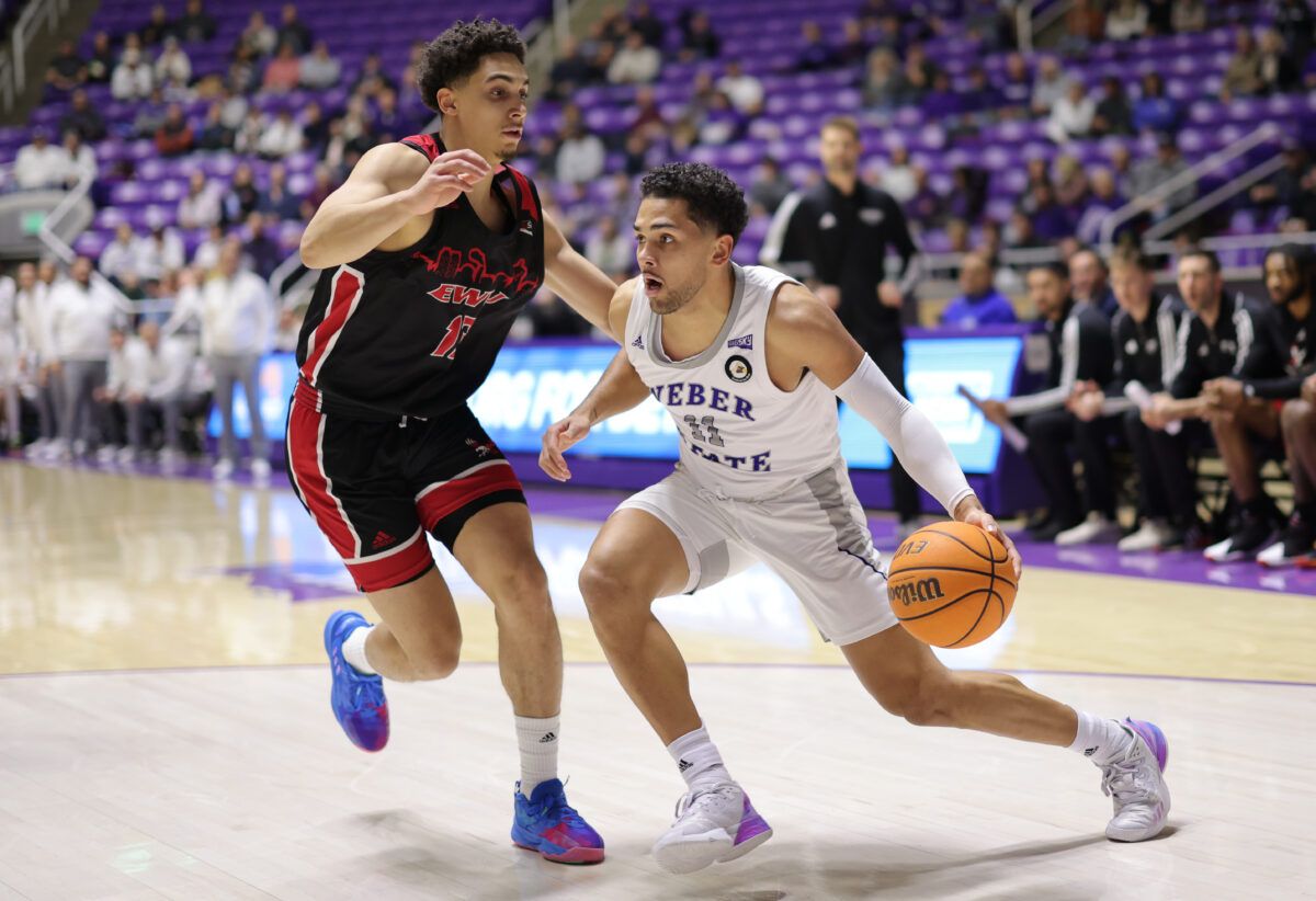 Eastern Washington Eagles at Weber State Wildcats Mens Basketball