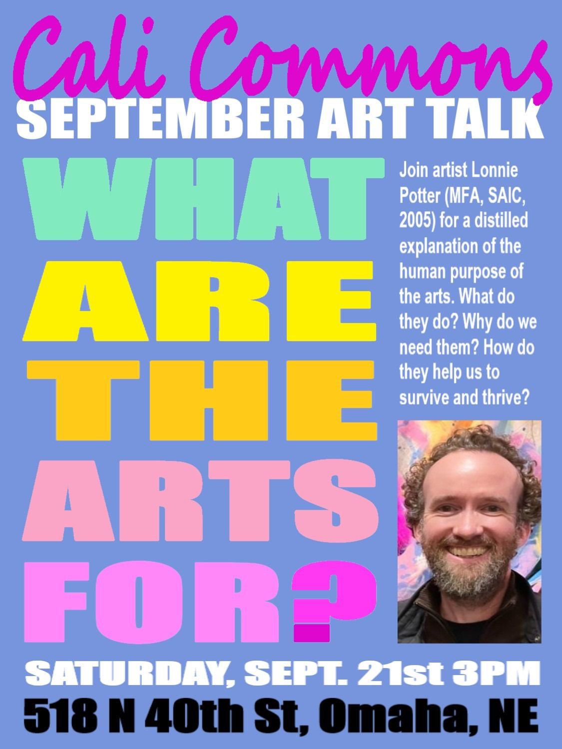 Cali Commons Art Talk