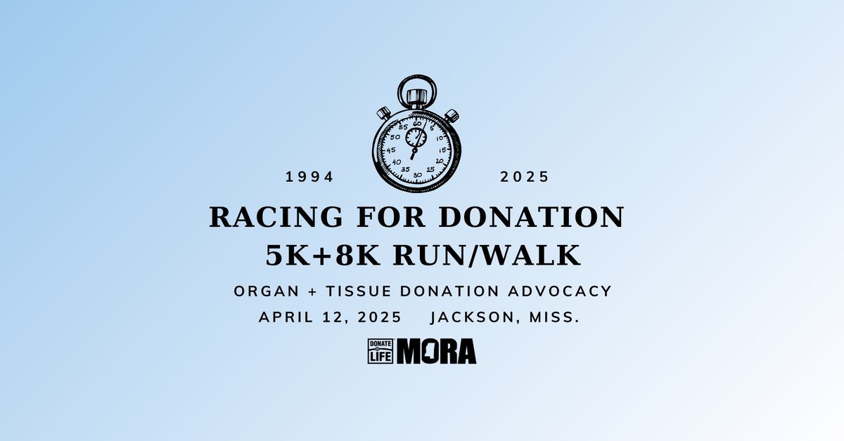 Racing for Donation 5k\/8k Run+Walk