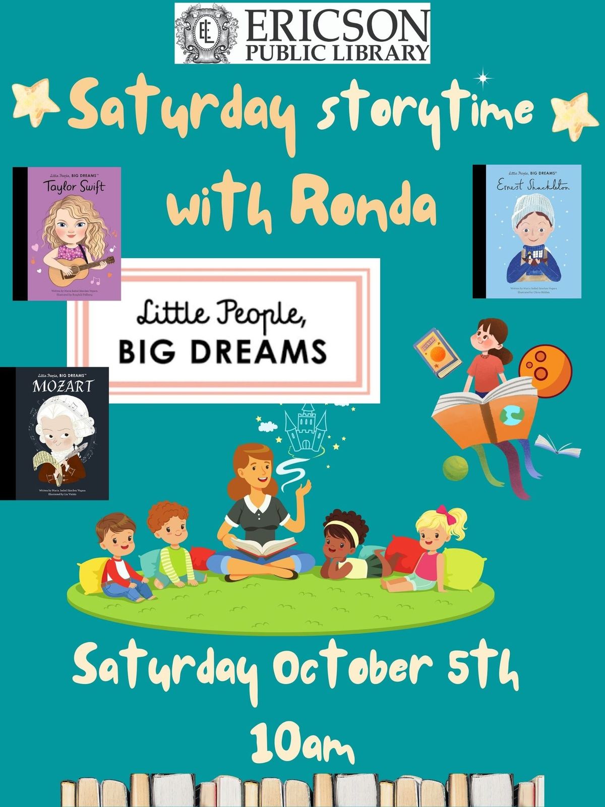 Little People, Big Dreams Saturday Storytime