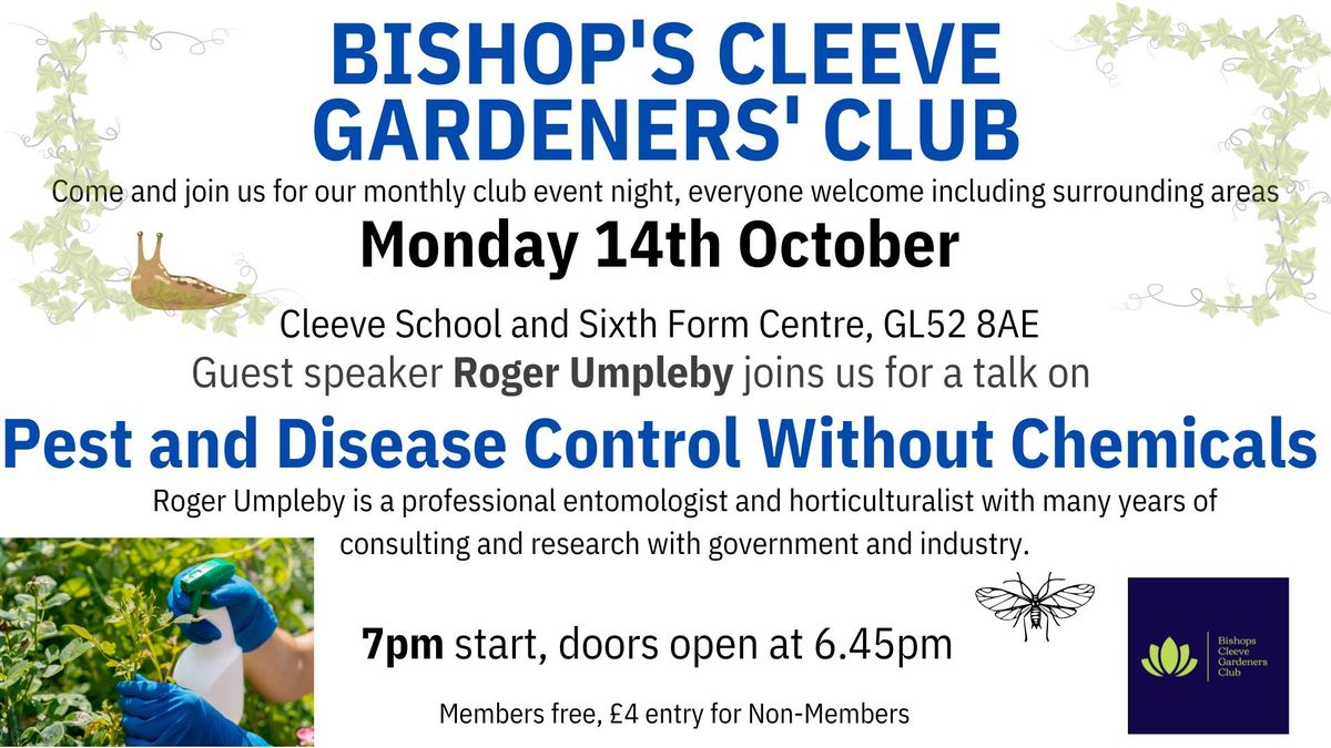 Bishops Cleeve Gardeners' Club Event Night