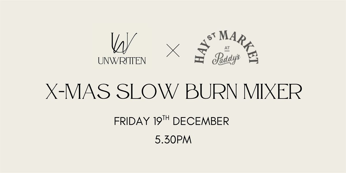 X-Mas Slow Burn Mixer