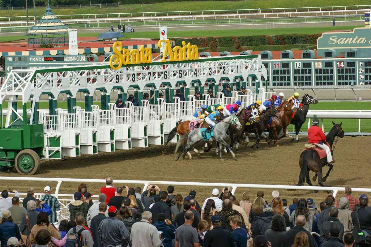 Live Racing at Santa Anita Park