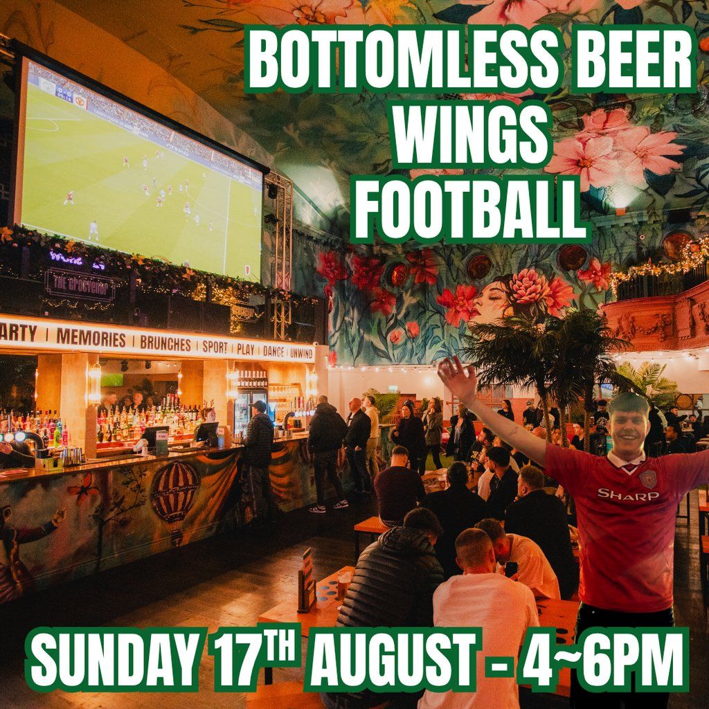 Bottomless Beers - Wings - Football