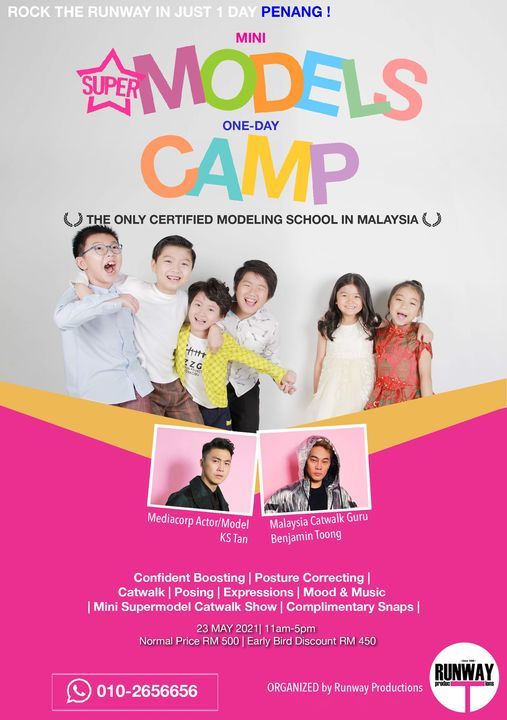 Kids Supermodel 1 Day Camp Penang Danz Lab Penang 23 May 2021