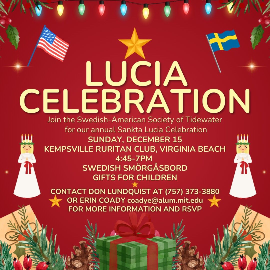 Swedish-American Society Santa Lucia Celebration