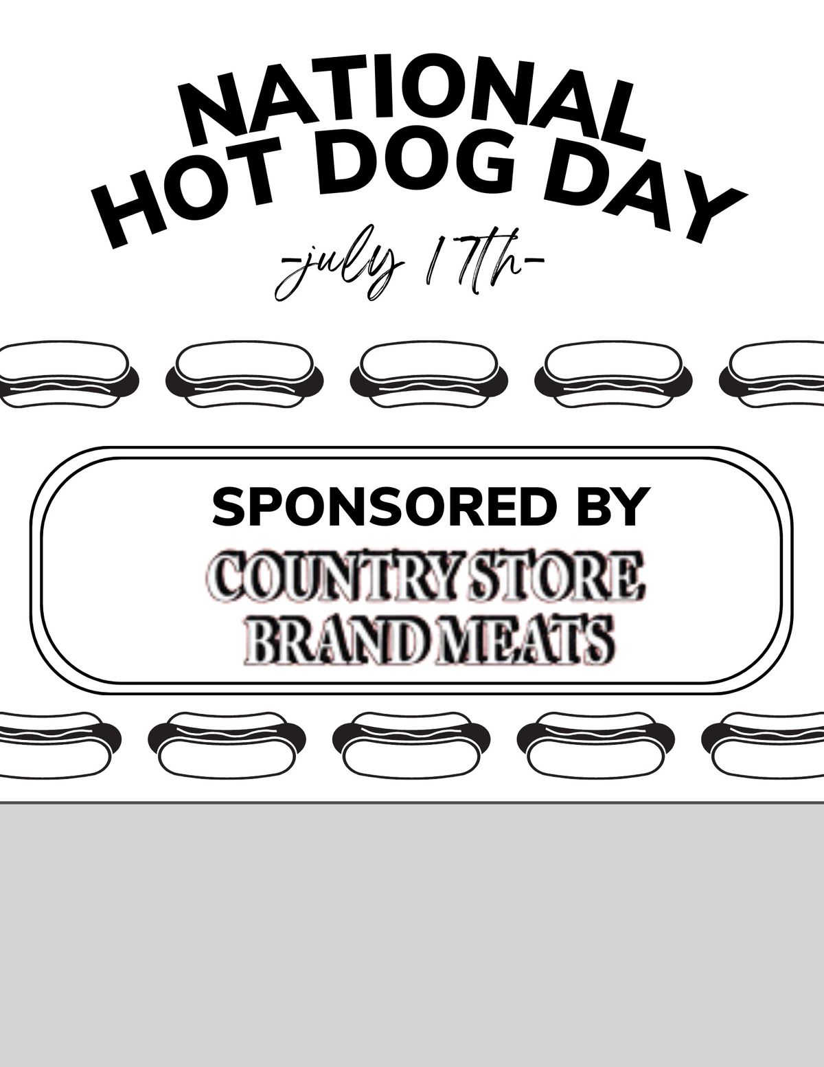 National Hot Dog Day 