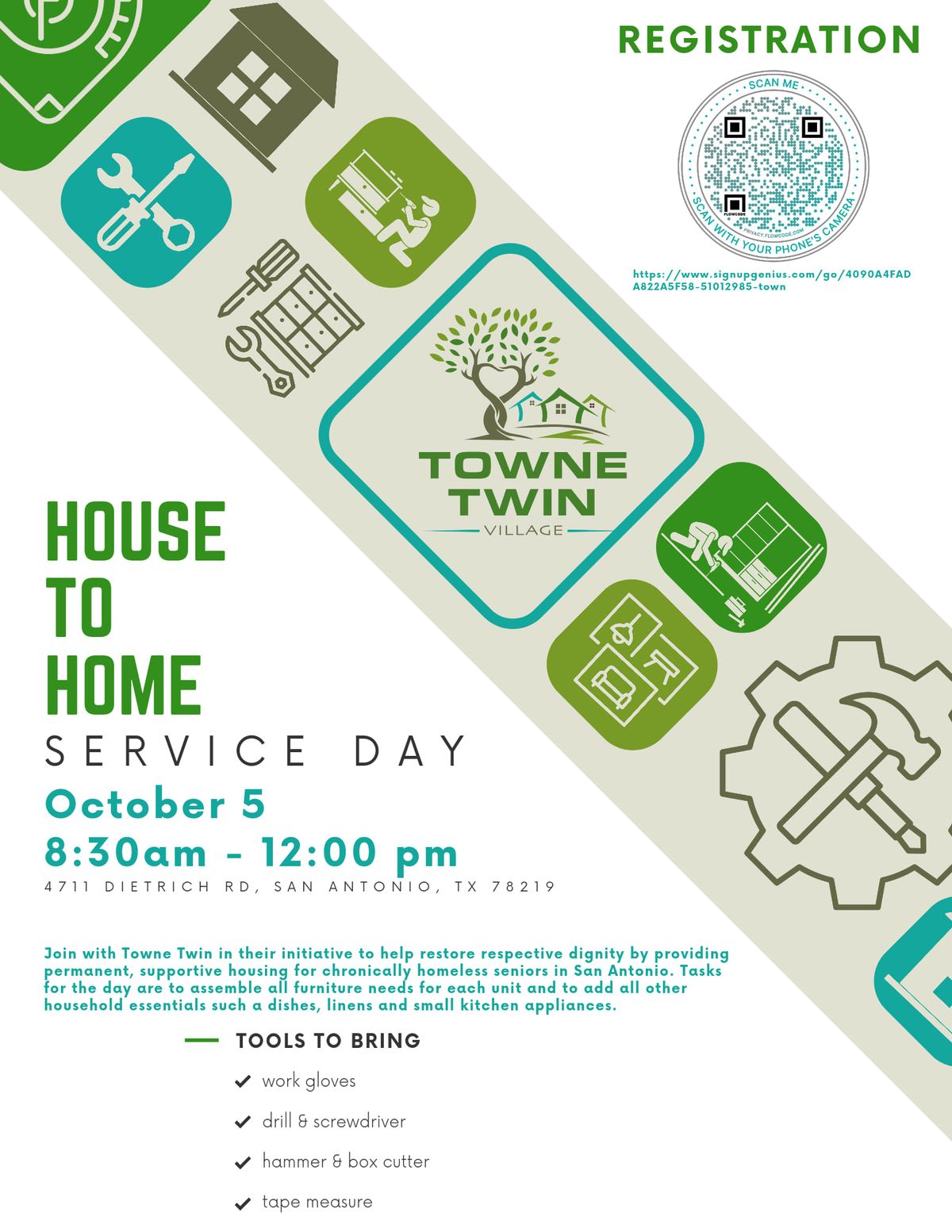 House to Home - Towne Twin Day of Service