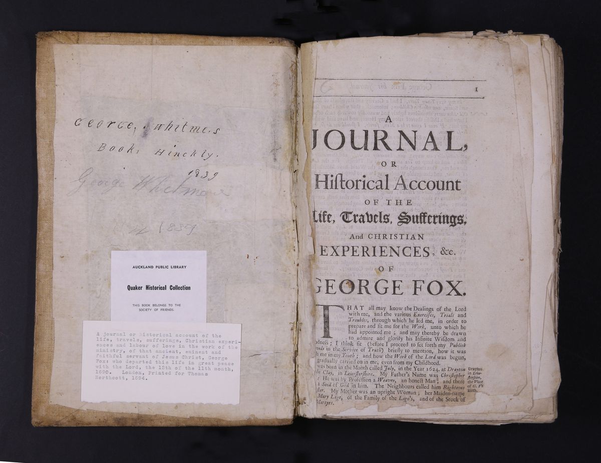People called Quakers: Celebrating 400 years since the birth of George Fox