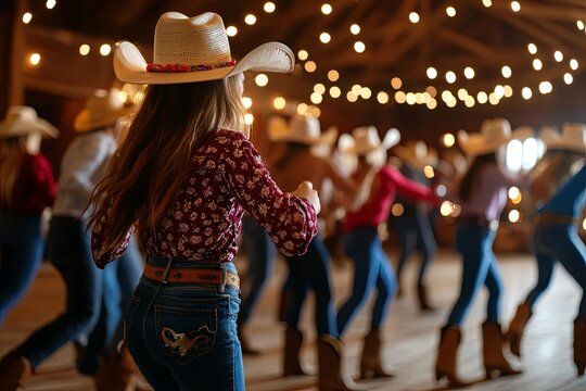 Line Dancing Lessons (dinner included)