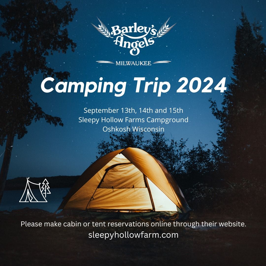 Barley's Angels Milwaukee Camping Trip to Sleepy Hollow Farm Campground