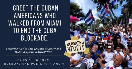 END the U.S. Blockade of CUBA: Lift the Blockade with Carlos Lazo