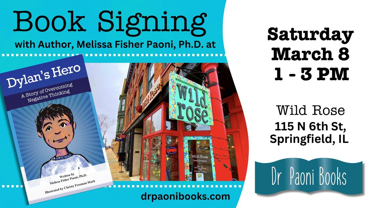 Book Signing with Dr. Paoni at Wild Rose