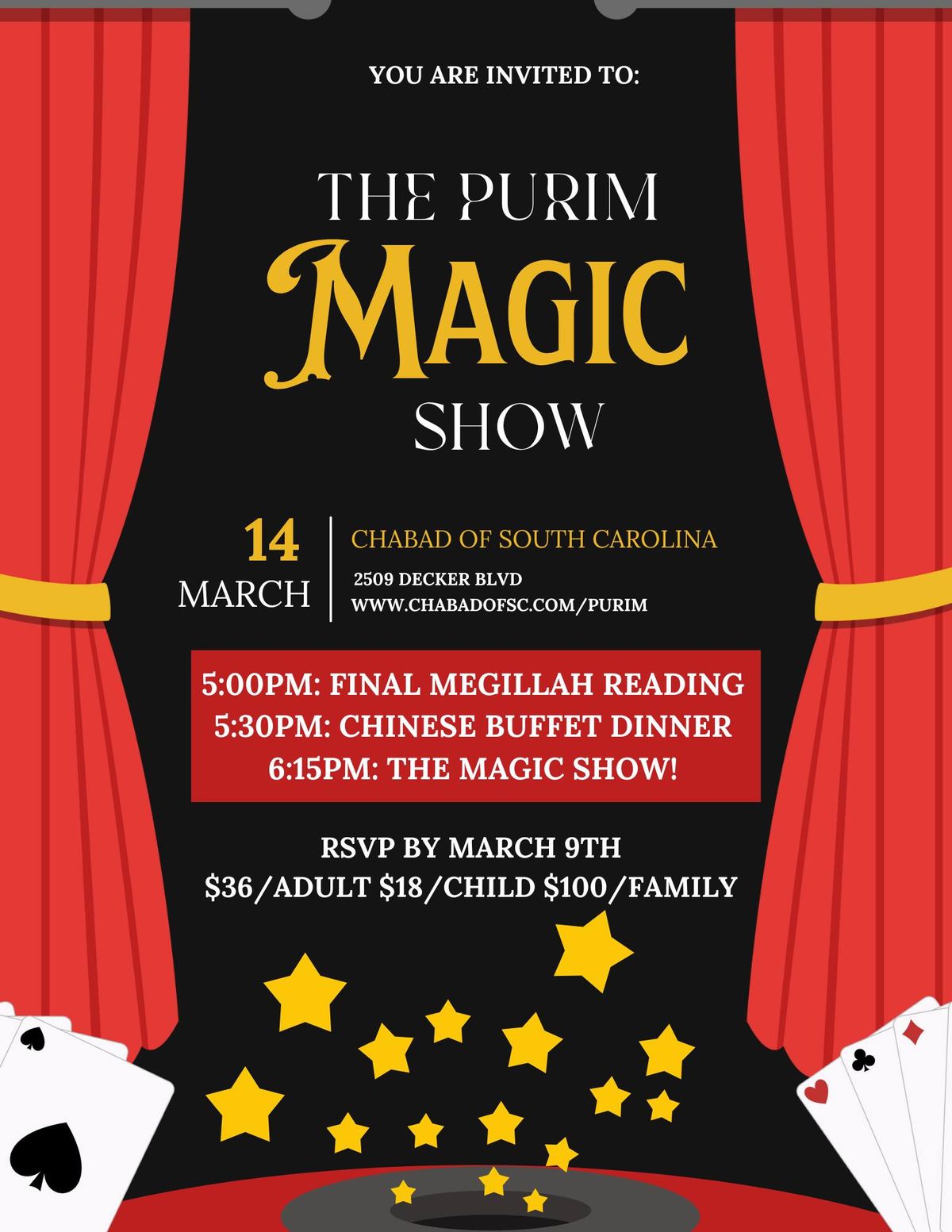 The Purim Magic Show