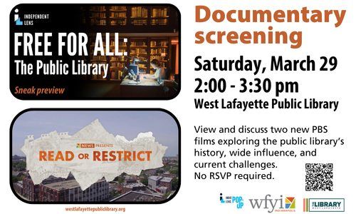 Free For All & Read or Restrict - WFYI Double Feature