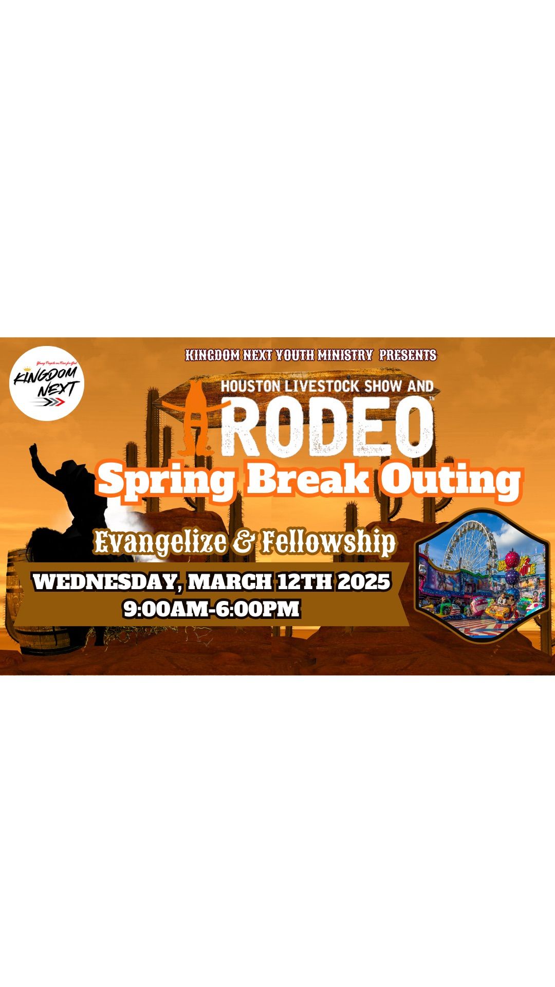 Rodeo Roundup for Christ: Evangelism and Fellowship Event