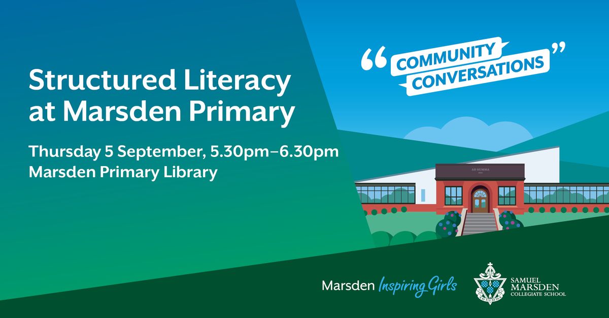 Structured Literacy at Marsden Primary