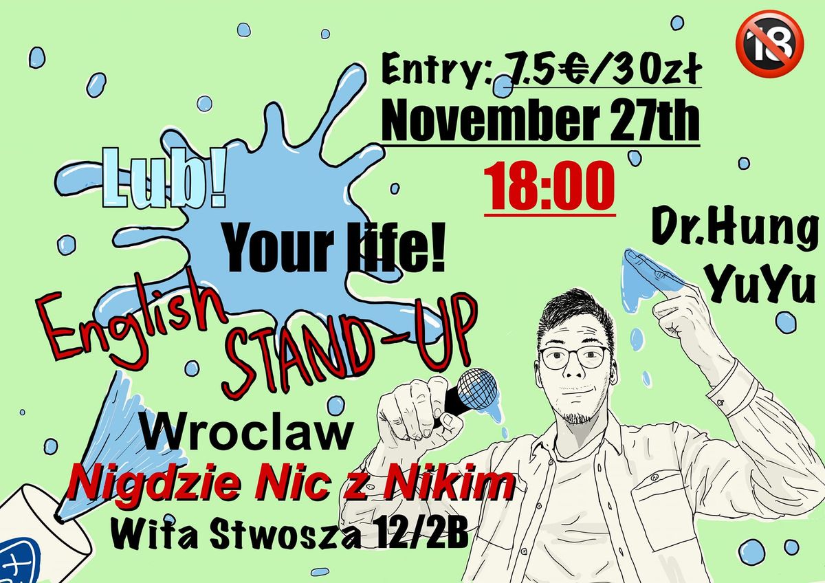 Lub Wroc\u0142aw! English Stand-up - YuYu - Lub Your Life!\ud83d\udca6\ud83d\udca6 