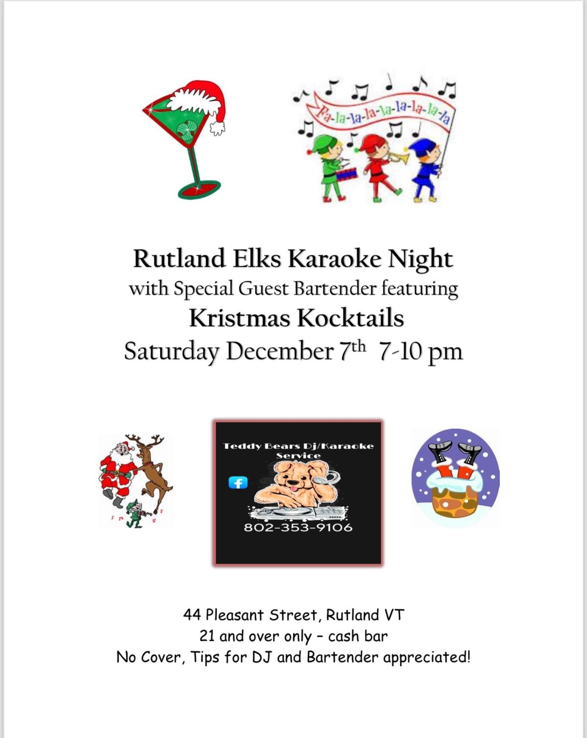 Rutland Elks Karaoke Night